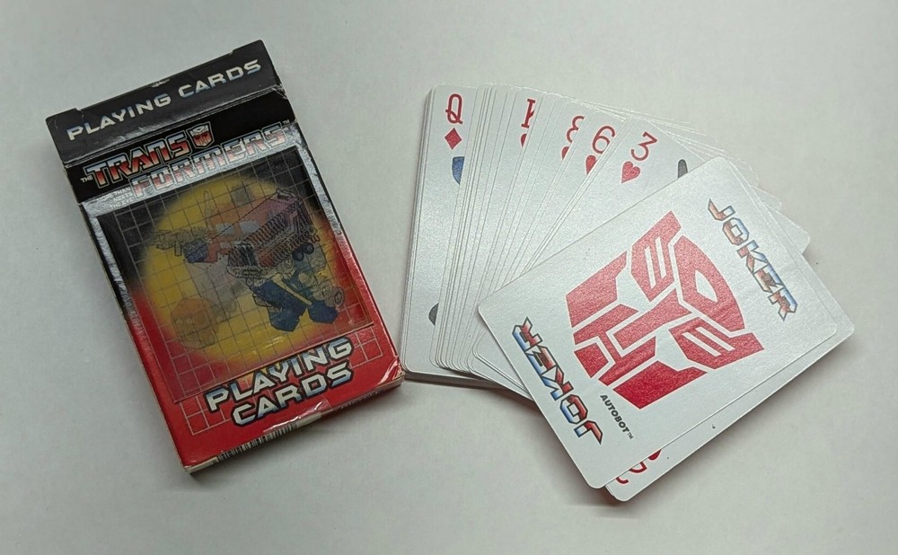 Hasbro - Trans Formers 2002 Playing Cards
