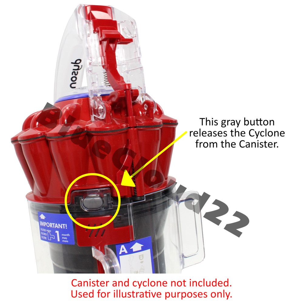 Dyson DC40 UP16 UP19 RELEASE BUTTON PUSH TAB for Cyclone Canister Dust Bin OEM