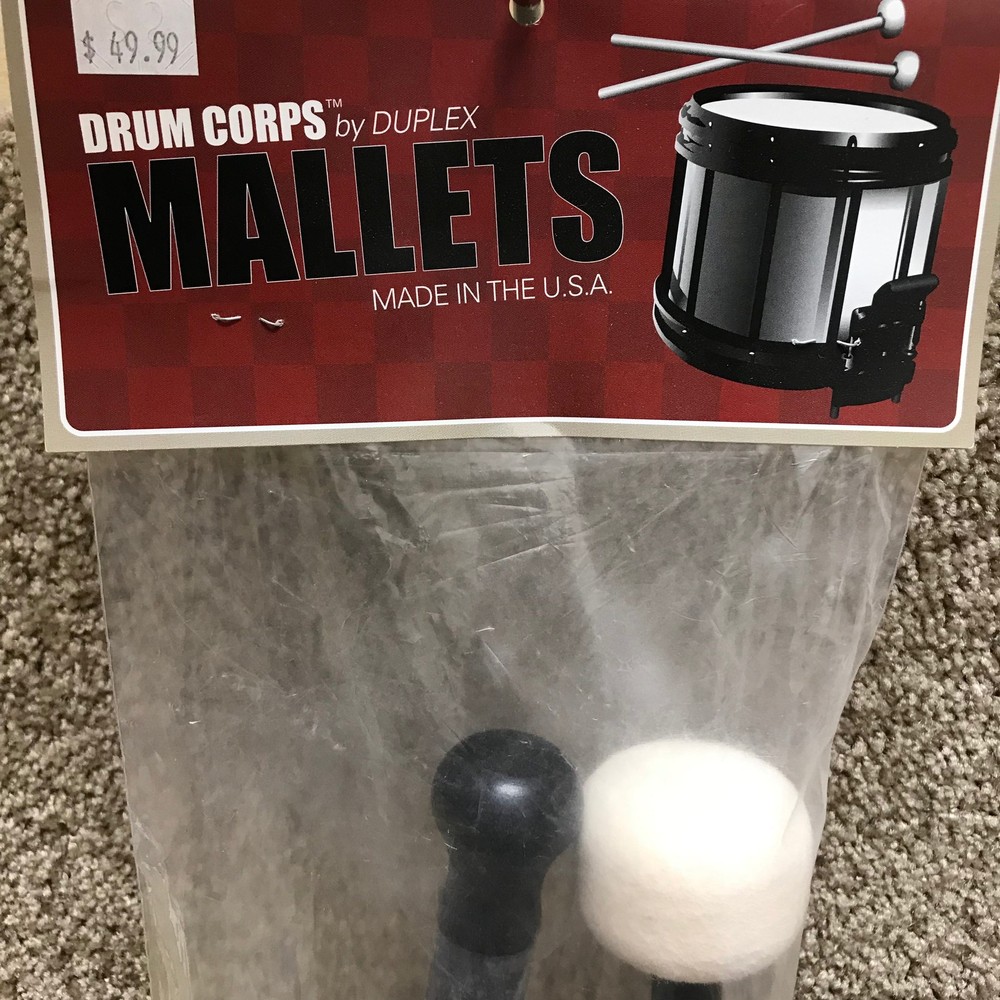 Duplex Marching Bass Drum Mallets