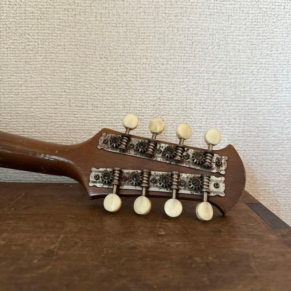 Set of 2 mandolins with decorative design