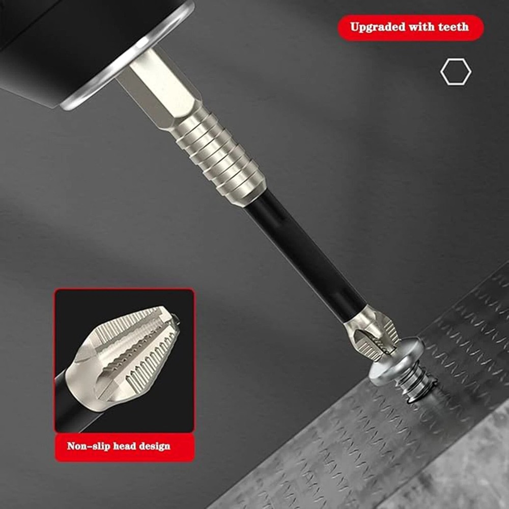 6x Magnetic Anti-Slip PH2 Impact Driver Phillips Screwdriver Drill Bit Tool Set