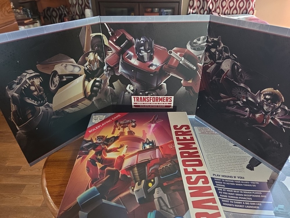 Transformers Roleplaying Game: Beginner Box Roll Out 2024 Hasbro. Open Box Only.