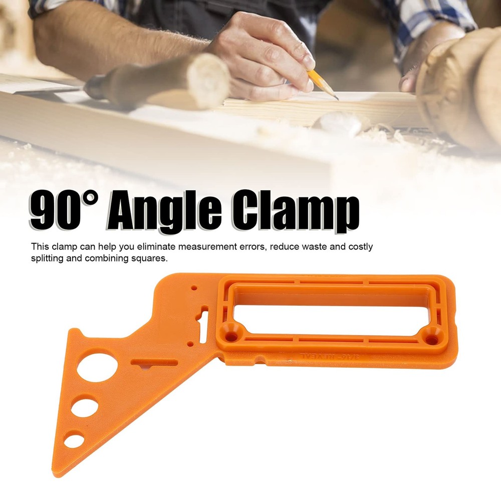 90 Angle Clamp, ABS Plastic, Lightweight, Boxes, Drawers, Assemble Square