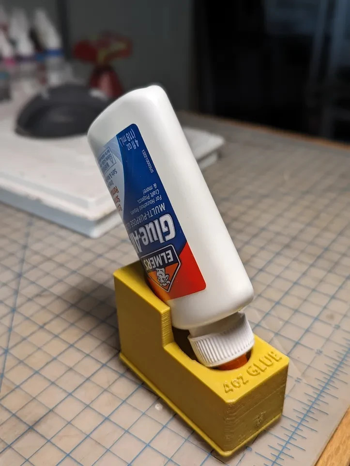 Elmer's Glue Stick Holder | Gridfinity Compatable 3d Printed