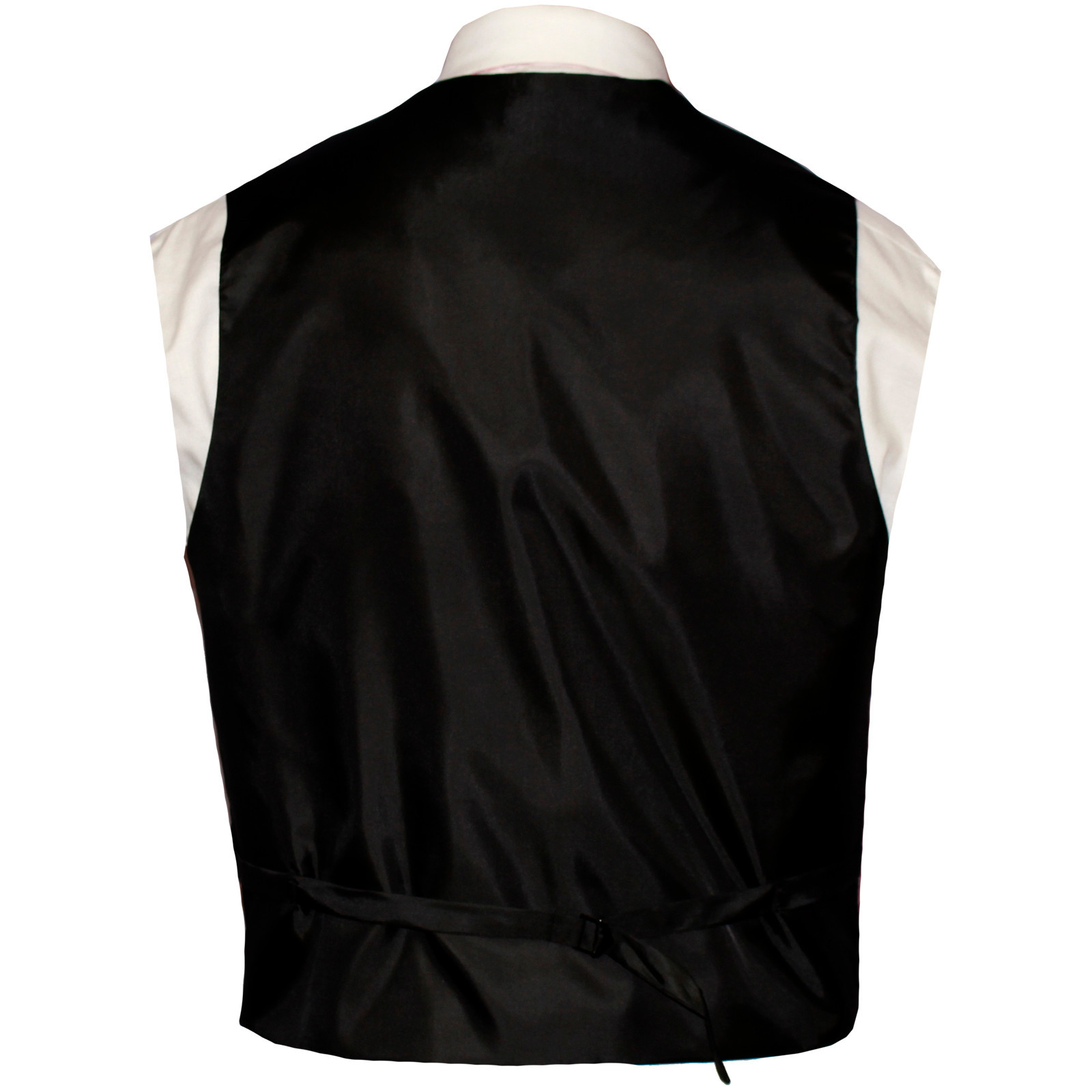 BURGUNDY WINE Paisley Tuxedo Suit Dress Vest Waistcoat & Neck tie & And Hankie