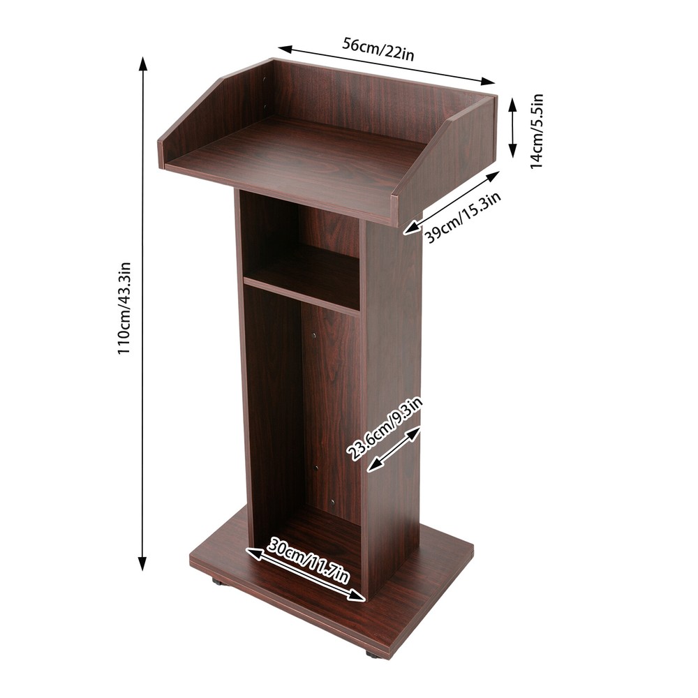 Conference Presentation Stand, Portable Presentation Standing for Classroom New