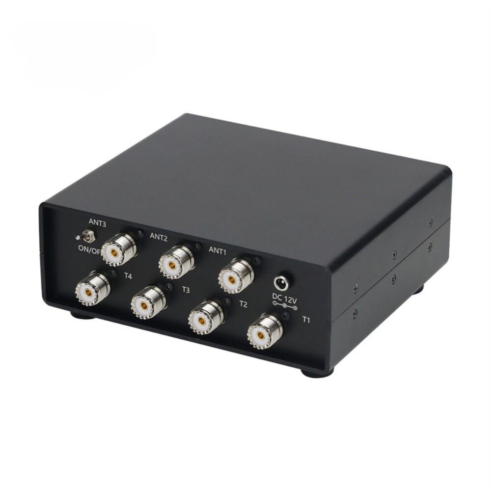 MX-304 3X4 Antenna Switch for SDR Transceiver with Manual Control SO-239