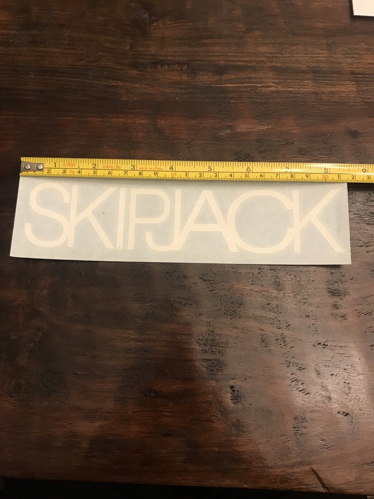 Skipjack Boats Vinyl Decal