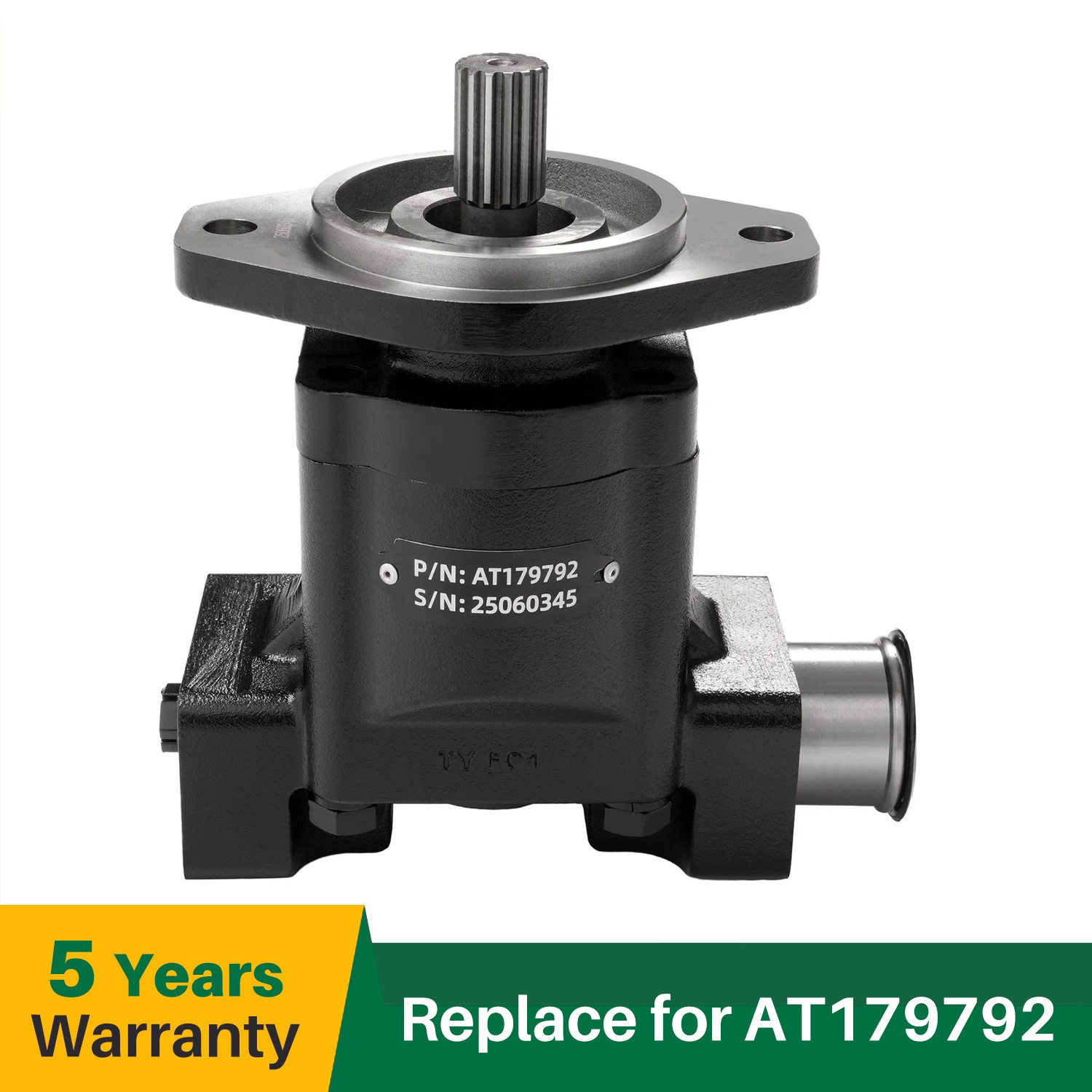 For John Deere 310K 310E 310J 310G 710D Hydraulic Pump Backhoe Loader #AT179792