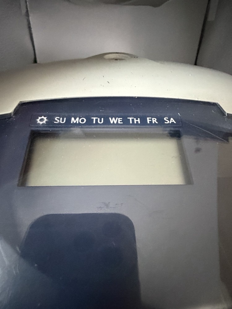 Lathem 5000E Plus Electronic Time Clock Punch Clock TESTED Works No Key