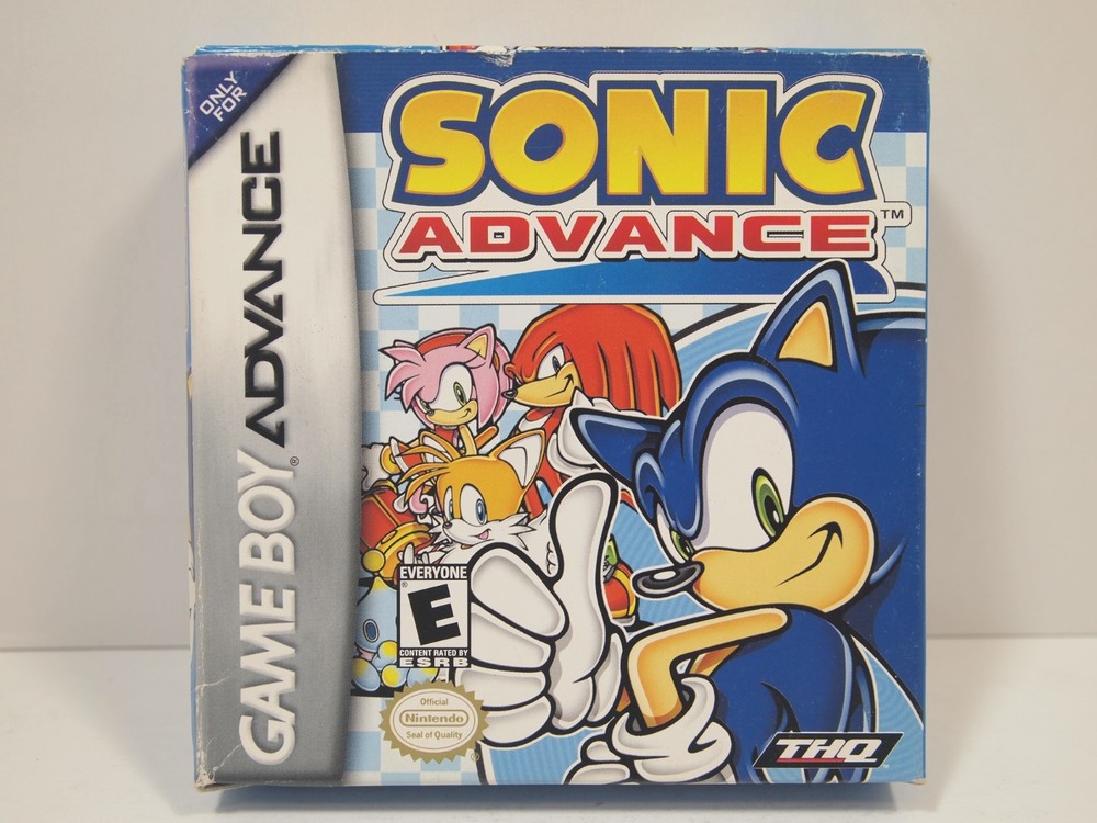 Sonic Advance (Game Boy Advance | GBA) Authentic BOX ONLY