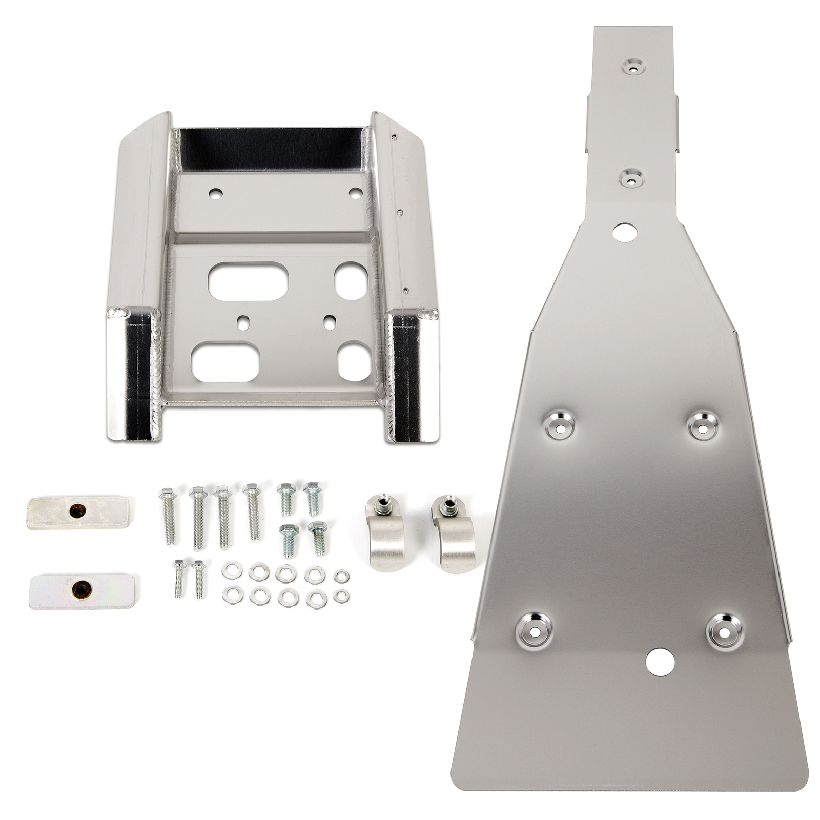 For SUZUKI LTZ400 Full Chassis Glide & Swing Arm Skid Plate Guard Combo