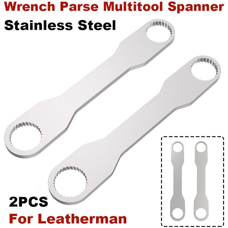 2 X Steel Wrench Parse Multitool Spanner For Leatherman Disassembly Tool Ver.1.0