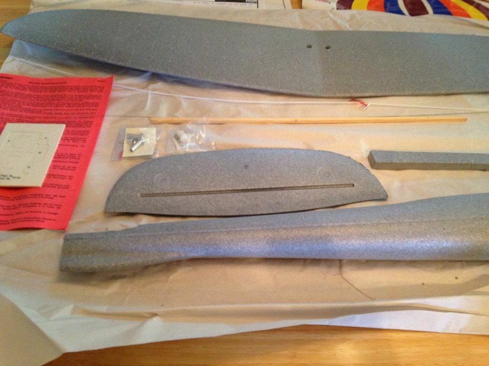 Graupner Terry RC Glider Airplane ARF Kit
