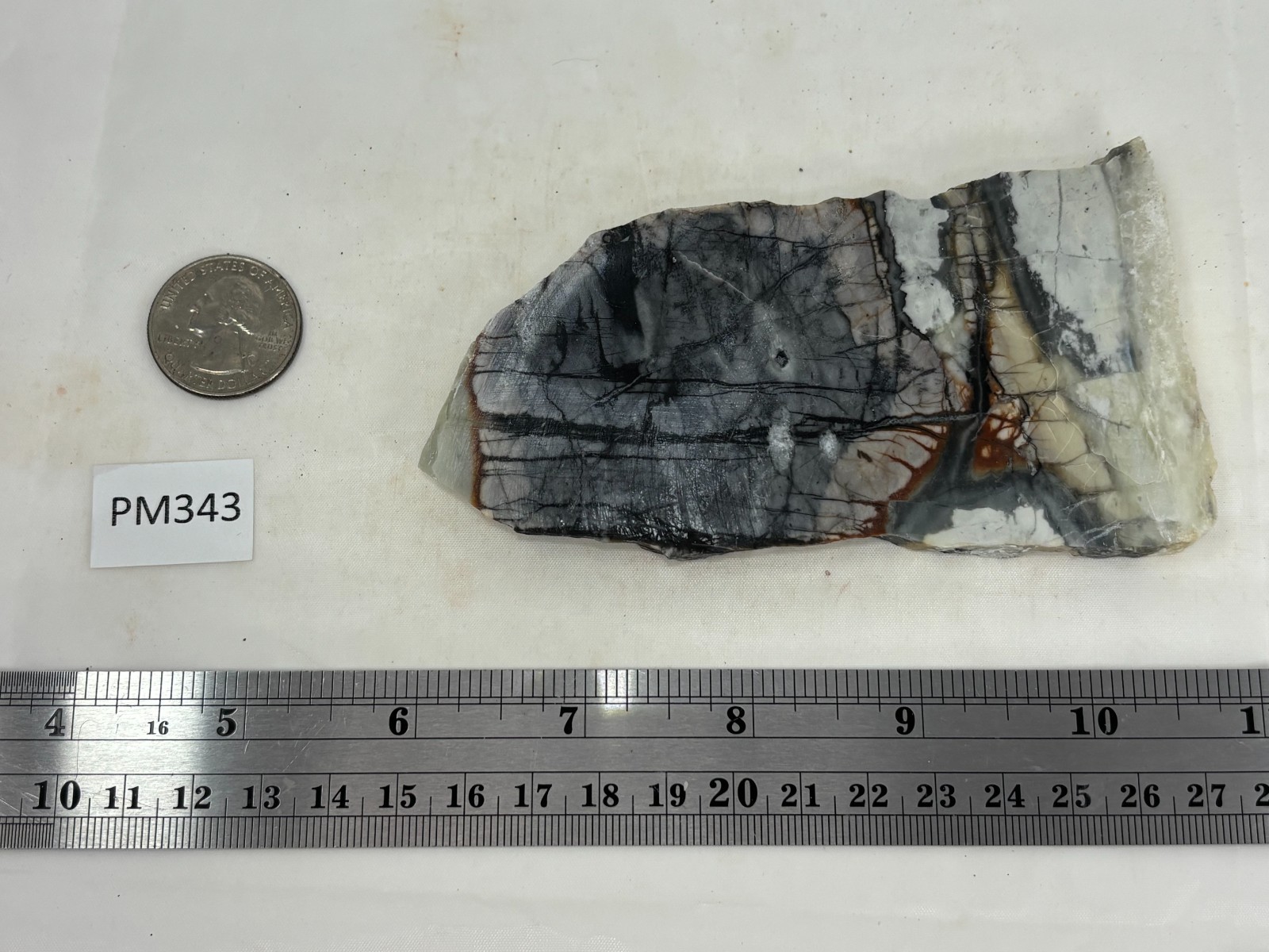 Picasso Marble (Jasper) end Slab Cabbing Lapidary Utah Combo Ship Avail