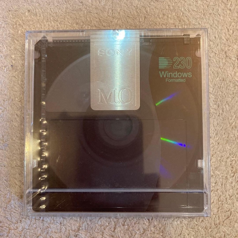 SONY MO Discs 3 Pack Unused