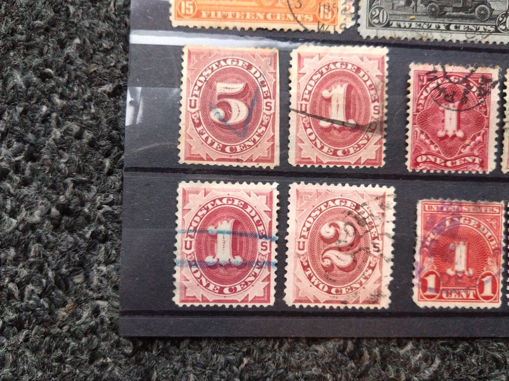 USA Postage Due stamp Collection Used Selection