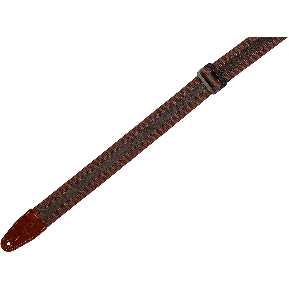 Levy's 2" Cotton Guitar Strap Brown/Dark Brown