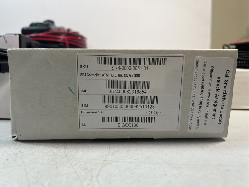 Omnitracs SmartDrive SmartRecorder4 Kit SR4 Controller Sensor Camera 128G