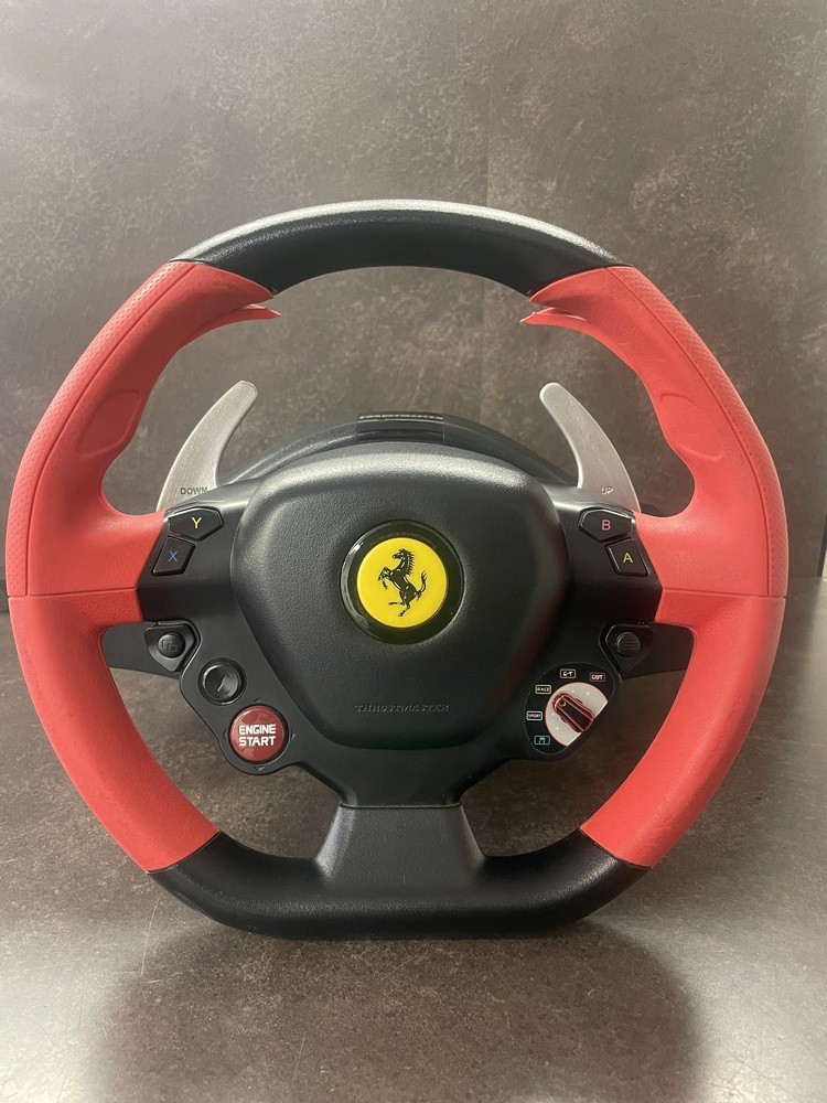 Thrustmaster Ferrari 458 Spider Racing Wheel + Pedals (Xbox Compatible)