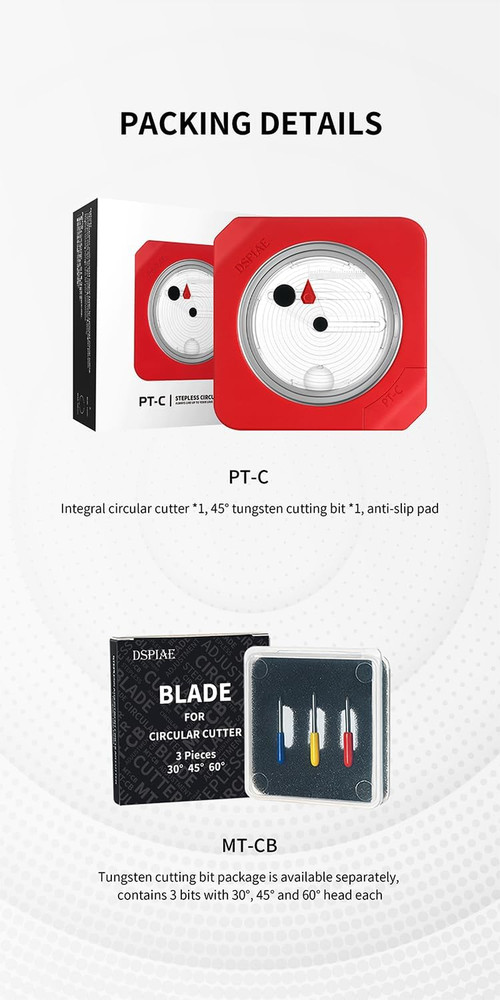 - PT-C Integral Stepless Circular Cutter