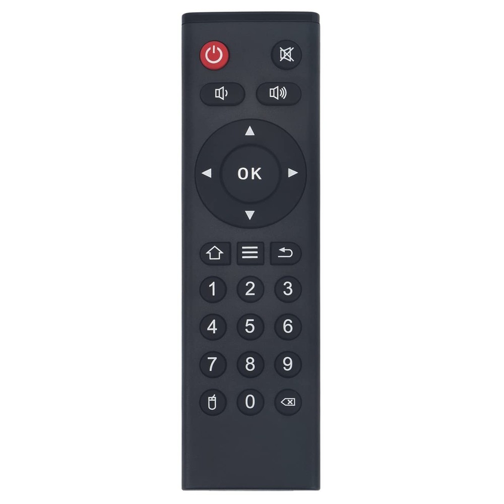 Replace Remote Control fit for Android TV Box A95X R2 S905W TX2 TX3 Black