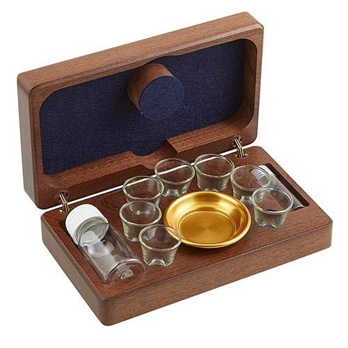 Christian Brands Wood Communion 7 Cup Set