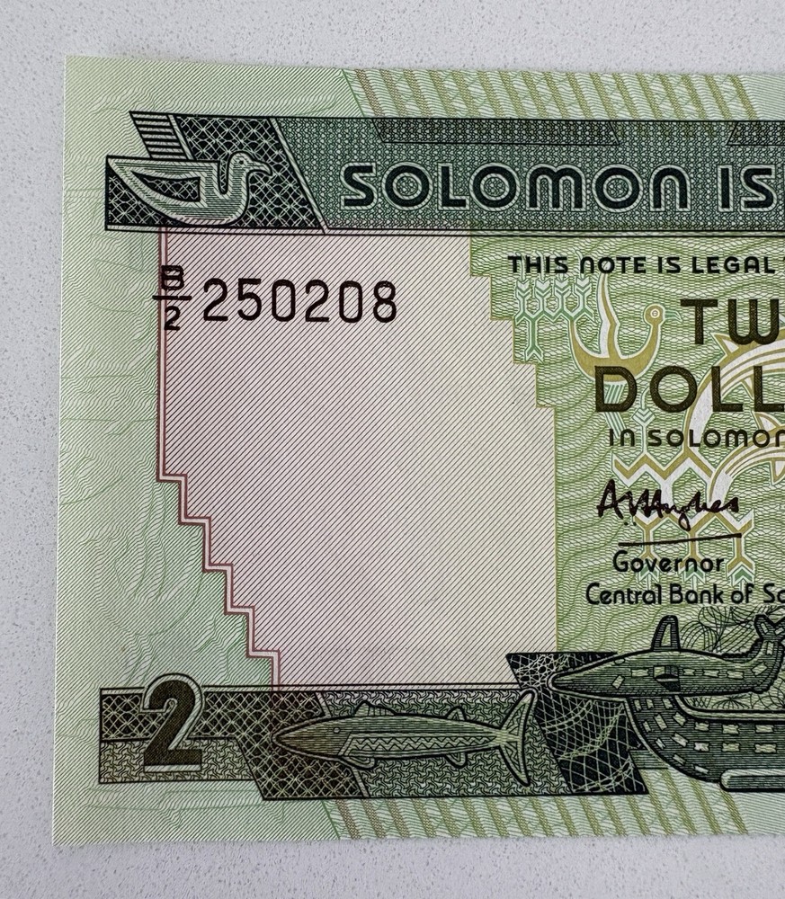 Solomon Islands $2 Banknote (Uncirculated)