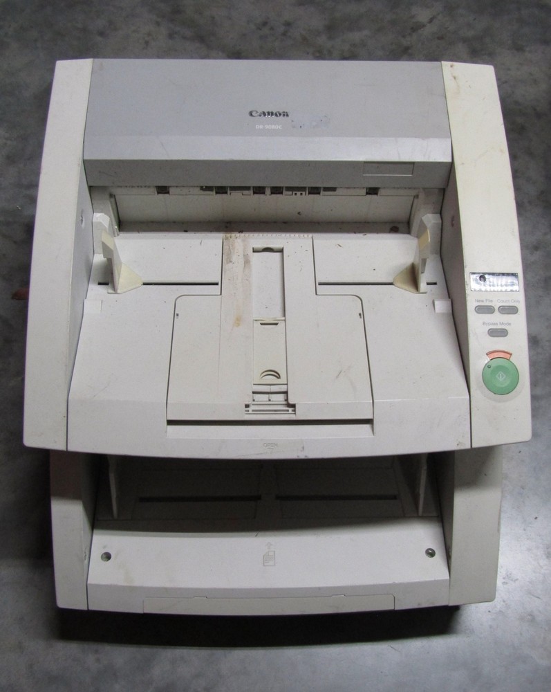 Canon DR-9080C USB Color Duplex Document Scanner 600 Dpi 24 Bit - AS IS !
