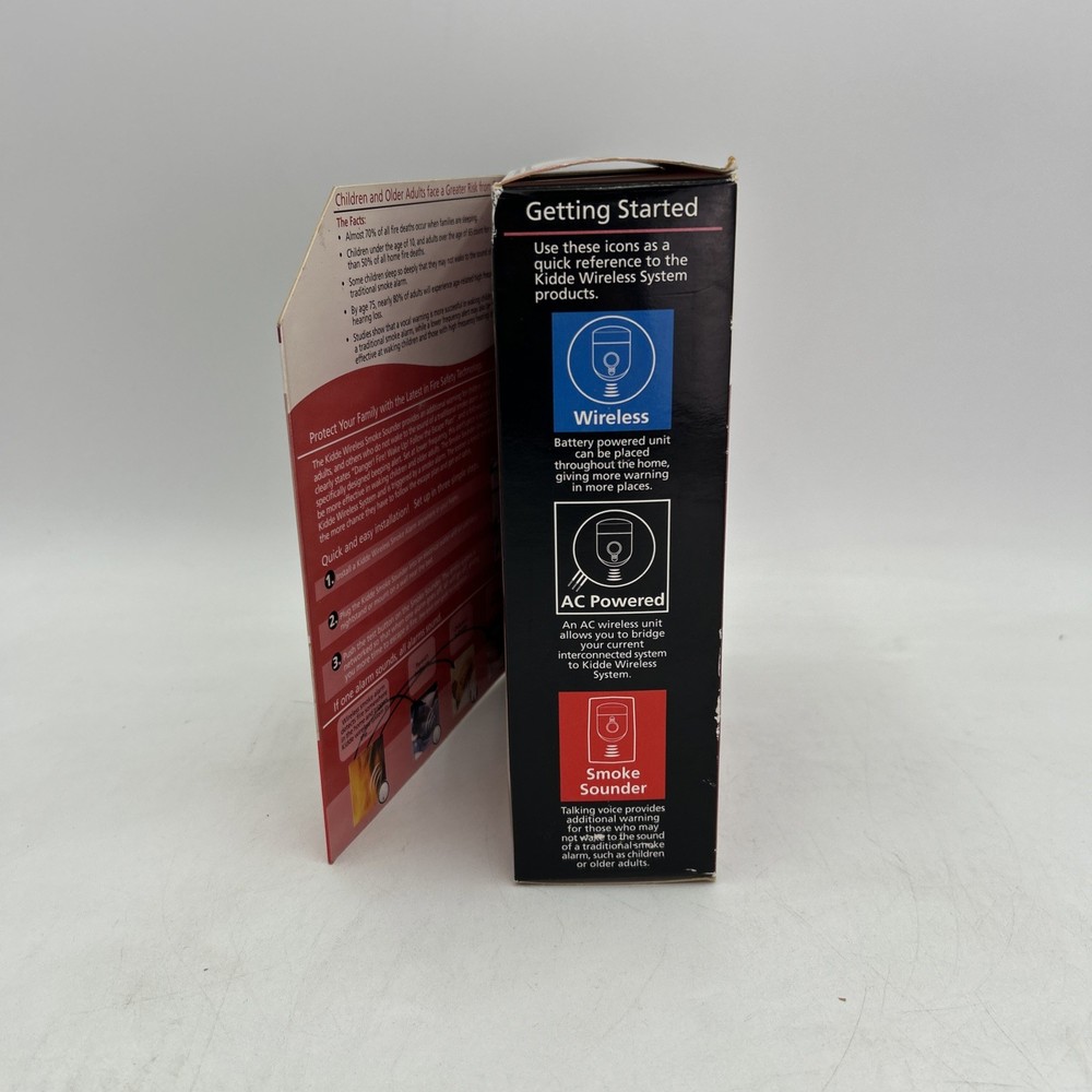 Kidde Wireless Interconnected Smoke Sounder RF-SND New