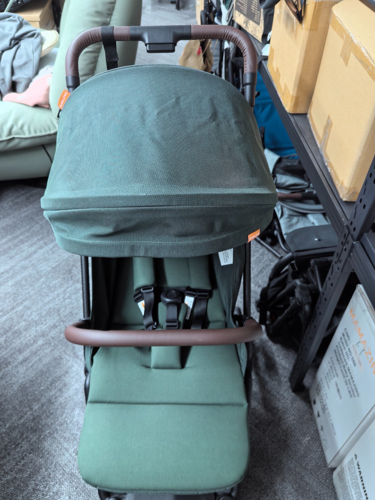 MAMAZING Lightweight Baby Stroller,Compact,AirplaneTravel-Friendly,One-Hand Fold