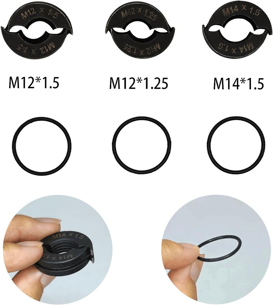 Wheel Stud Thread Repair Kit FOR Stripped Lug Threads M12 M14 Re-Thread Tool