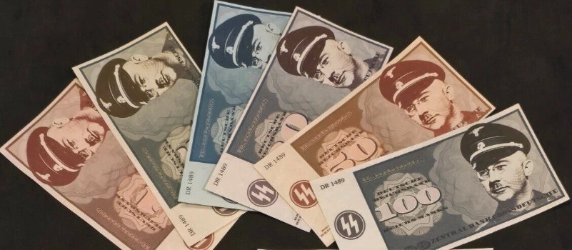 THIRD REICH CURRENCY Adolf Hitler Banknotes Reichsbanknotes x 1,5,10,20,50,100