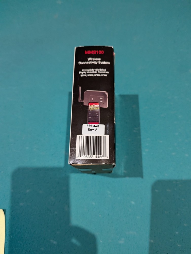 Mighty Mule MMS100 100 Wireless Connectivity System Black 4567 OPEN BOX