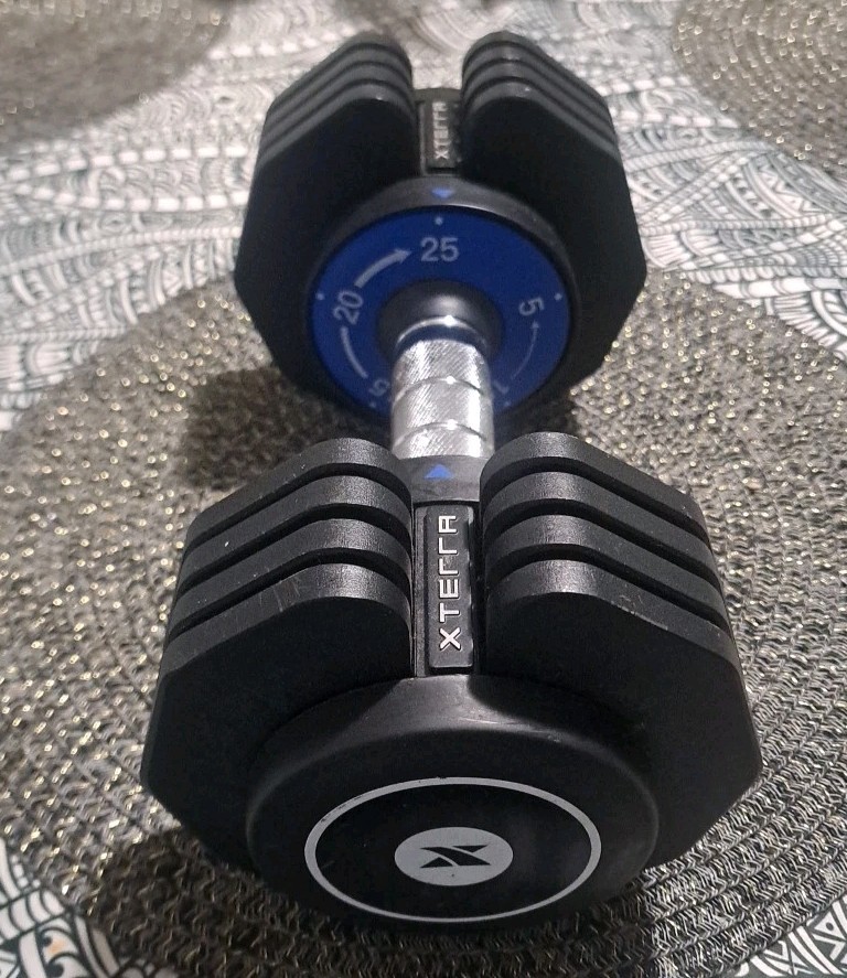 XTERRA 25 LB ADJUSTABLE Dumbbell ONLY