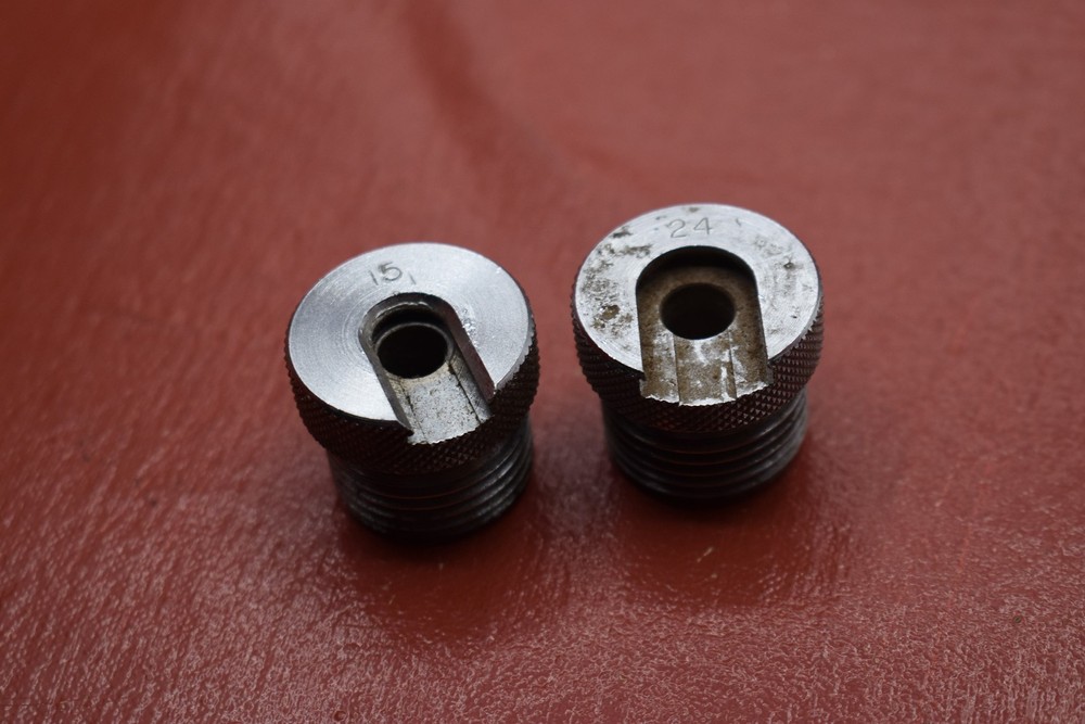 Herter's #15 #24 Shell Holders Threaded used
