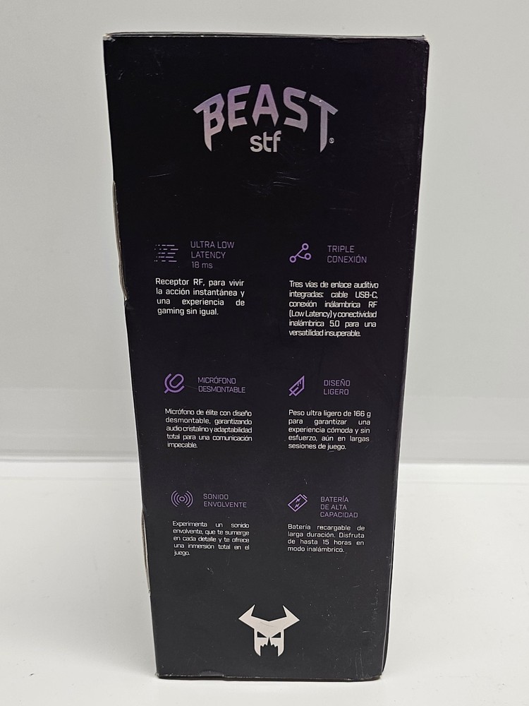 Beast MSI-100 Low Latency Wireless Gaming Headset / Untested