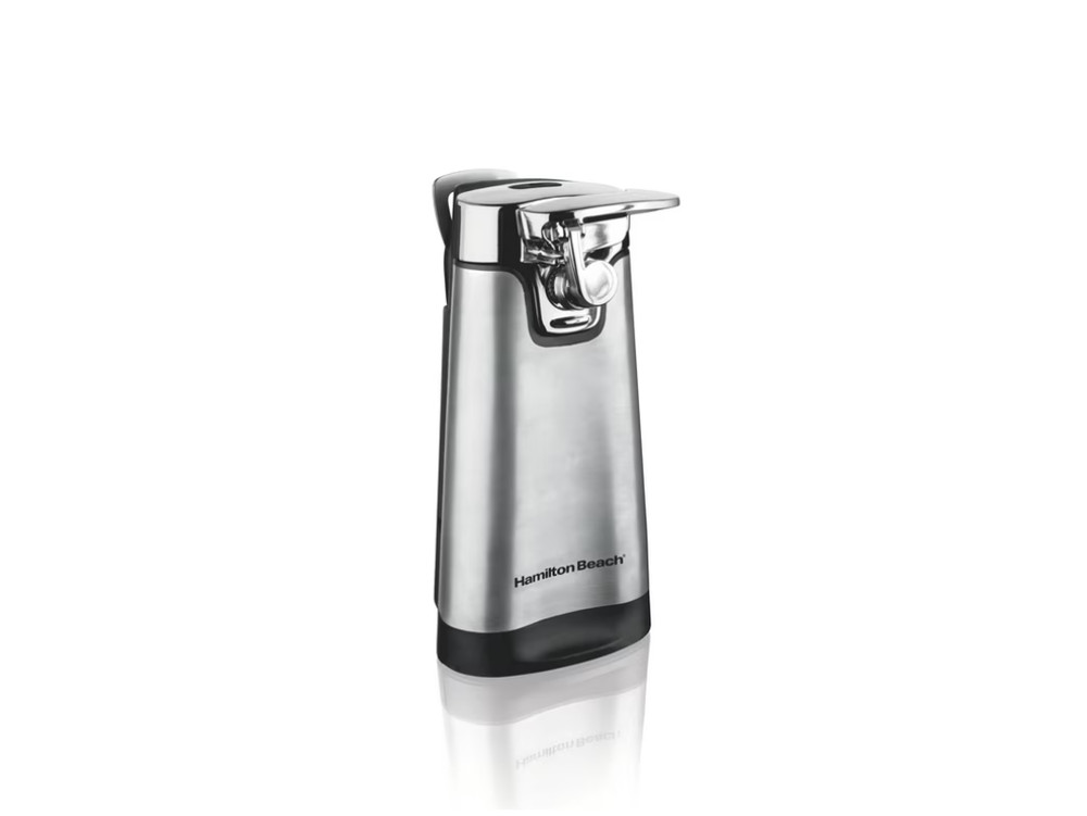 Hamilton Beach SureCut Automatic Electric Can Opener with Multi Tool, Stainless