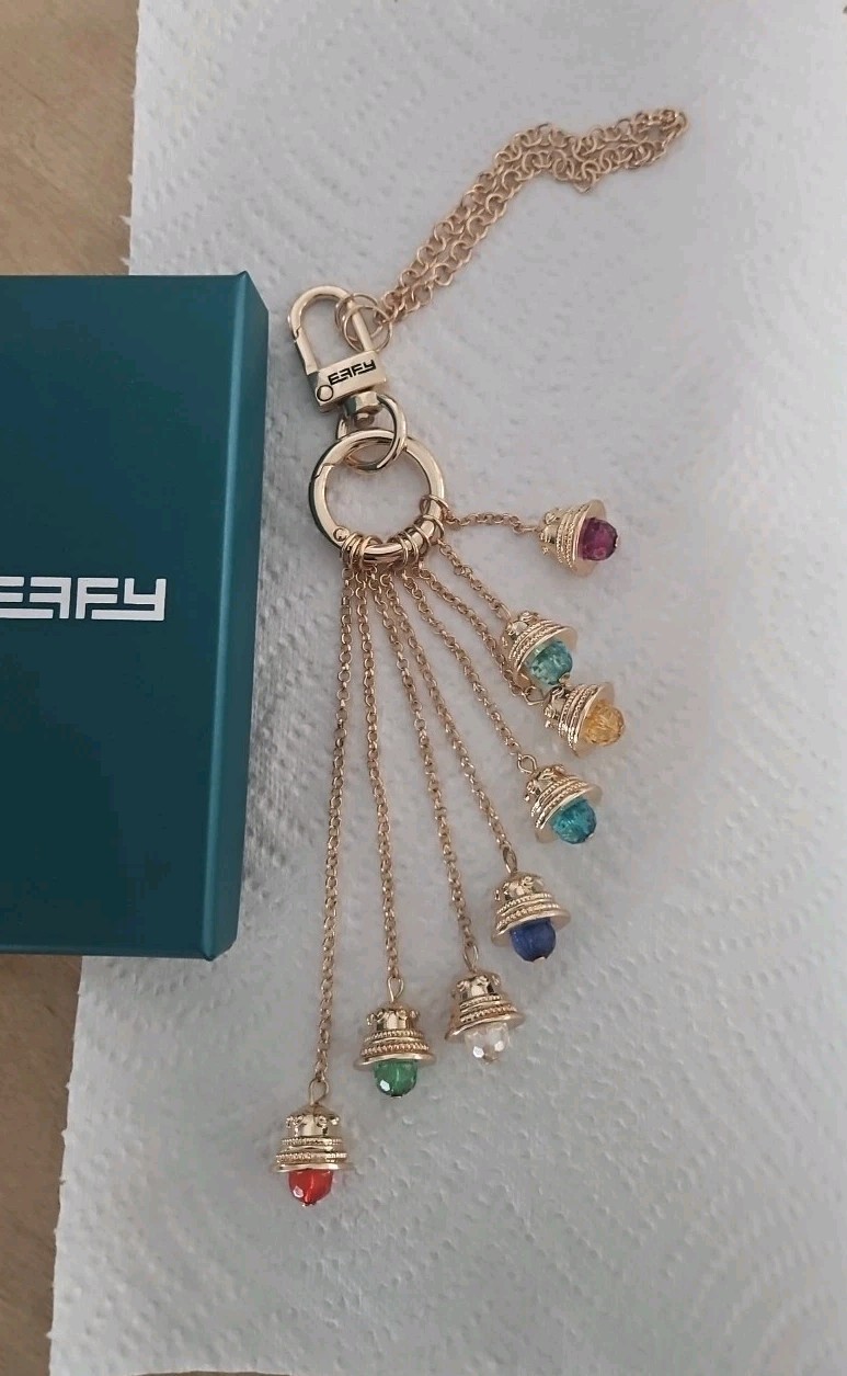 Royal Caribbean Effy Bells Complete Set 8 Charm Collection Original Packs NEW