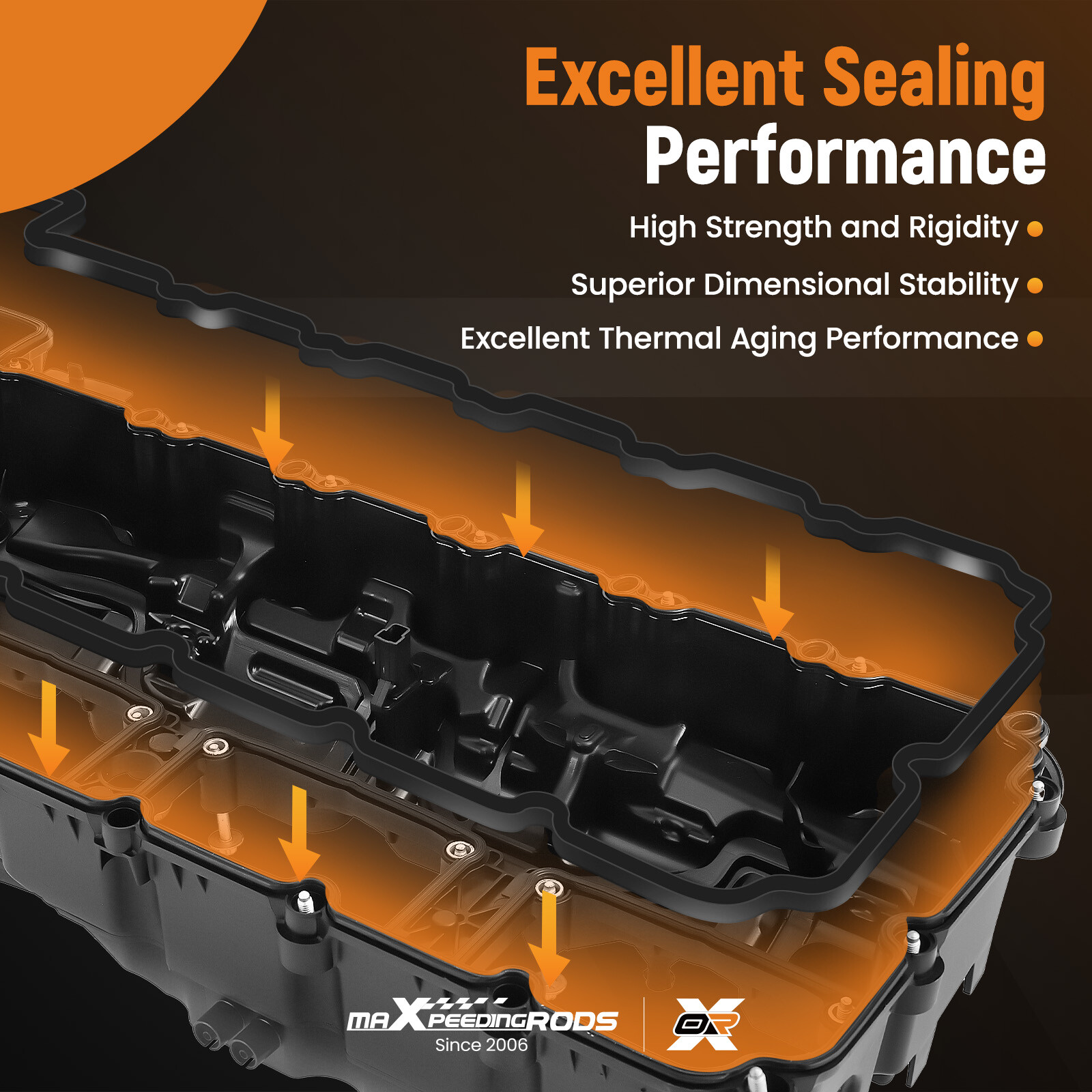 Valve Cover & Gasket Cap for BMW N55 135i 335i 535i 640i 740i X3 X5 11127570292