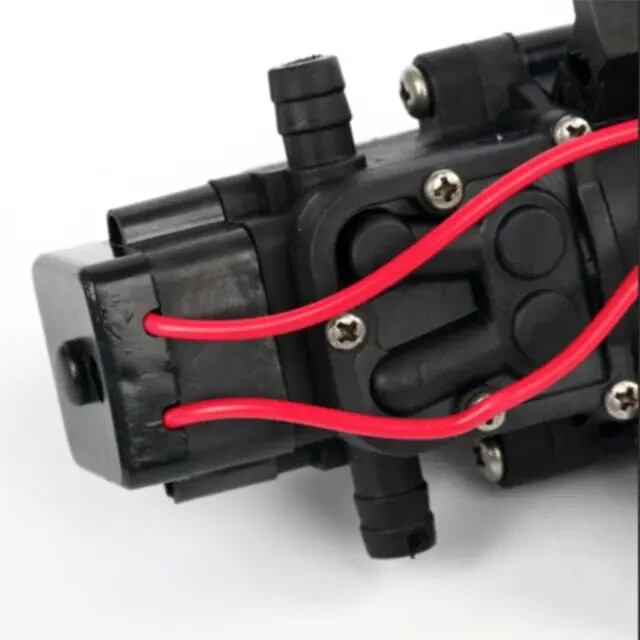 12V 35 PSI Water Pressure Diaphragm Pump Self Priming Pump for Caravan RV Boat