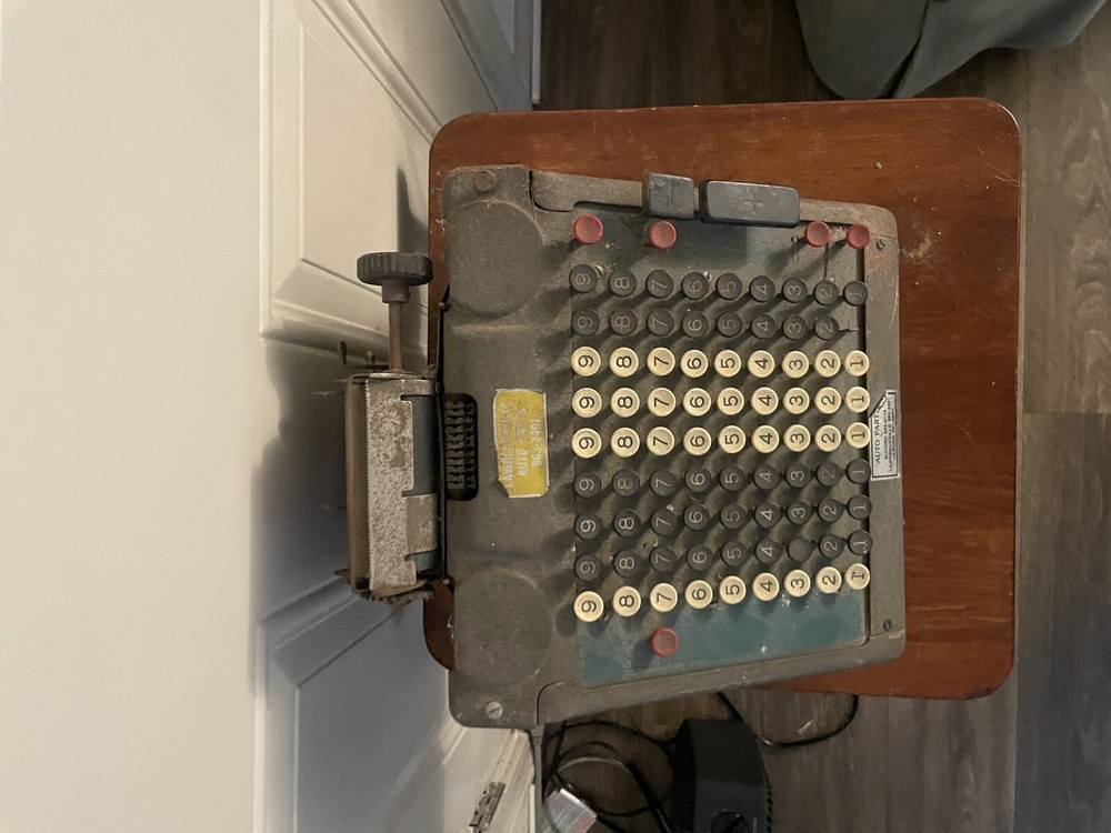 Vintage Monroe Adding Machine Calculator 1950s