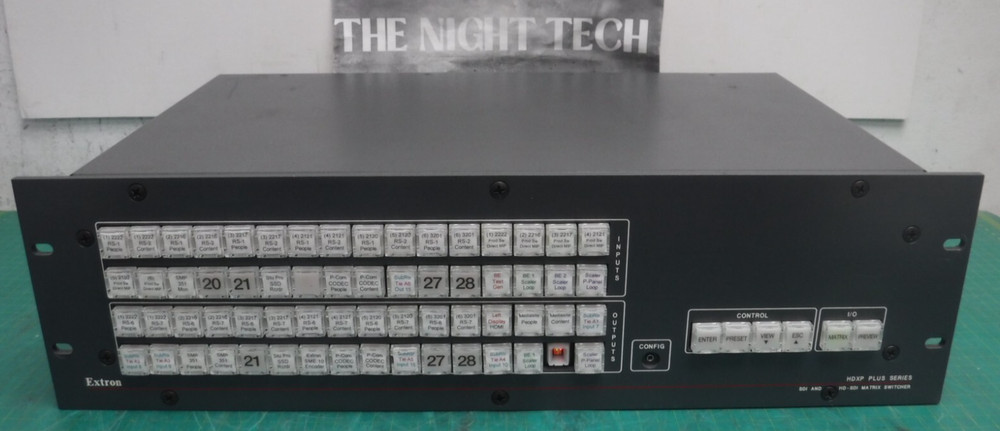 Extron HDXP Plus Series SDI & HD-SDI Matrix Switcher