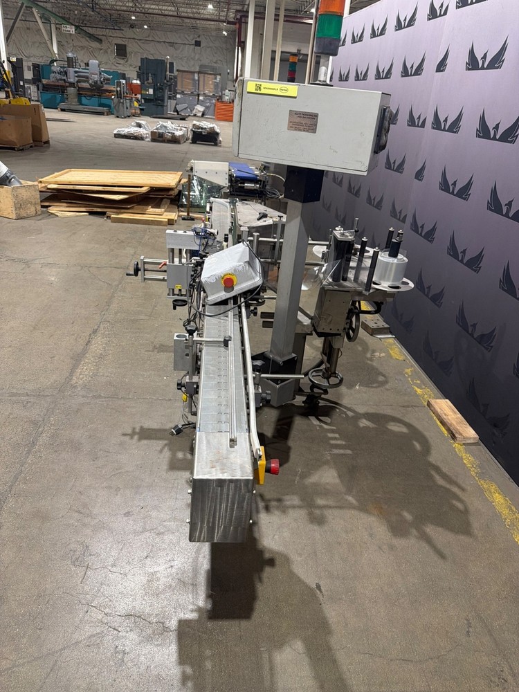 SLATE PACKAGING SYSTEMS Automatic Wraparound Labeler USED