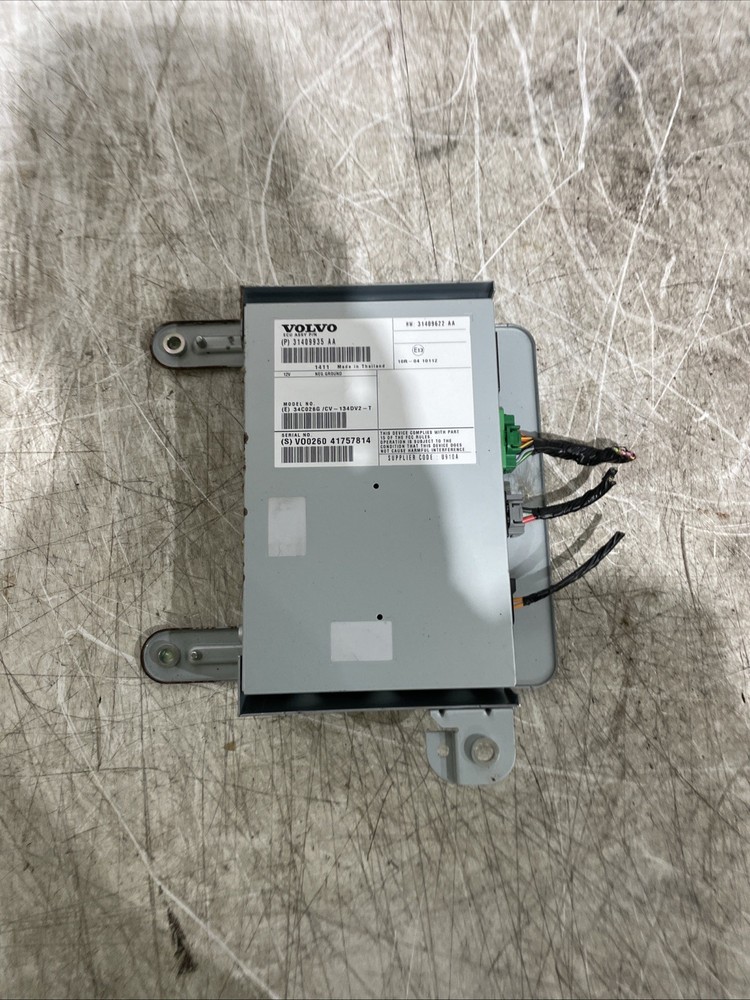2014 VOLVO V40  AUDIO AMP AMPLIFIER 31409935AA