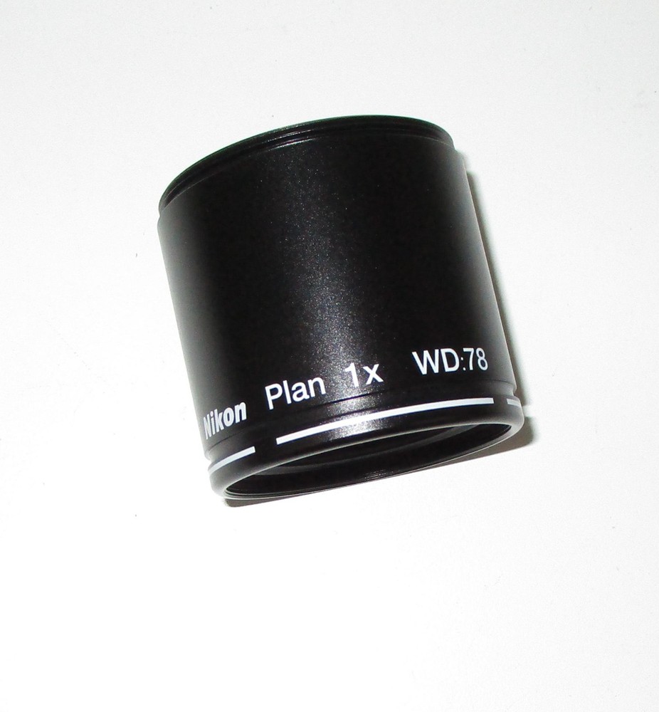 Nikon Plan 1X WD:78 NEW