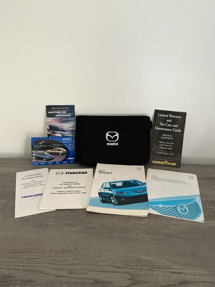 2005 Mazda 3 Used Owners Manual