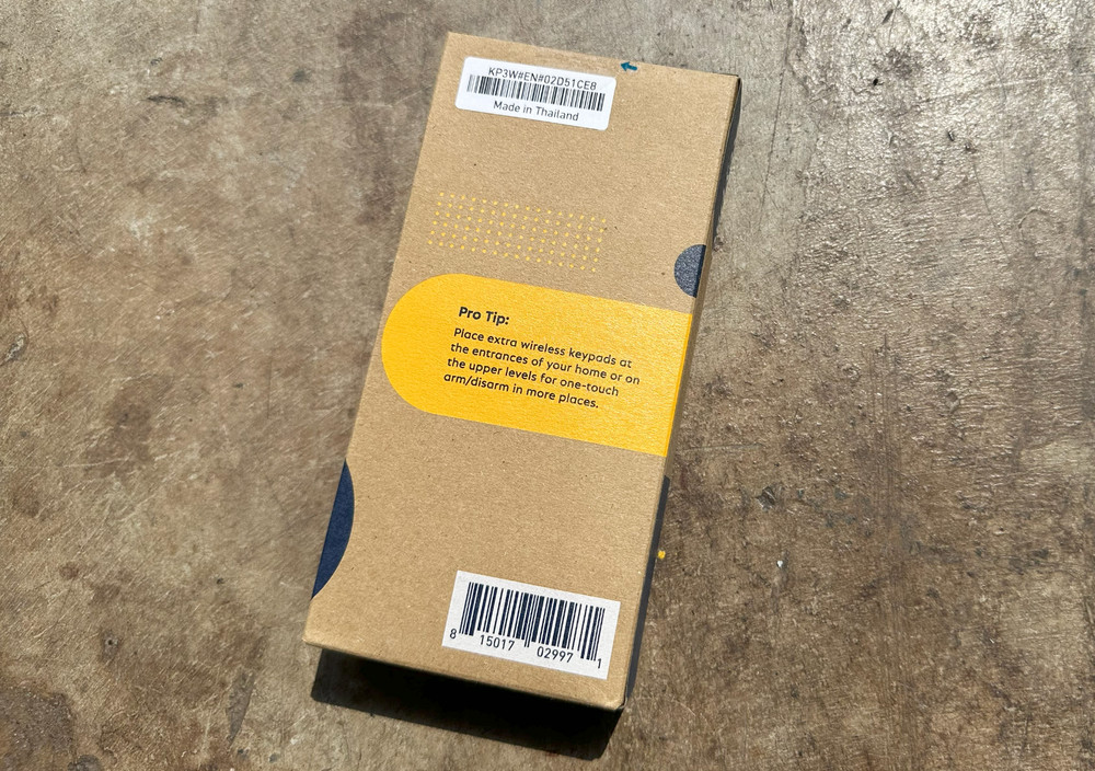 SimpliSafe SSKP3-W Keypad White Wireless\