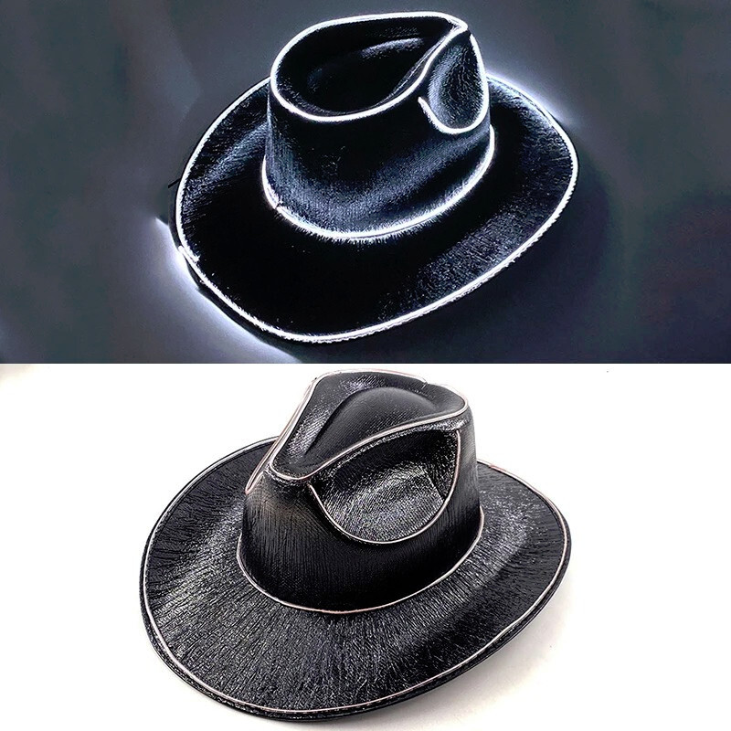 Western LED Cowboy Hat