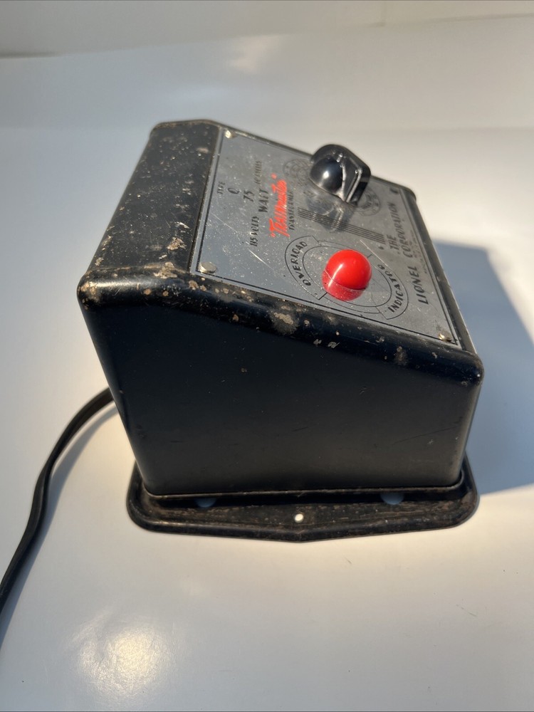 LIONEL TRAIN MASTER TRANSFORMER TYPE Q 75 WATTS TESTED